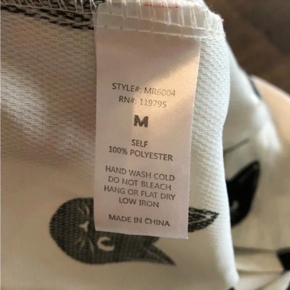 Moon Collection Black Cat Blouse Medium - Picture 6 of 8